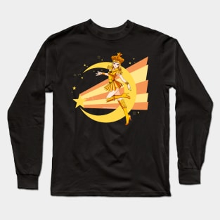 Moon Galaxia Long Sleeve T-Shirt